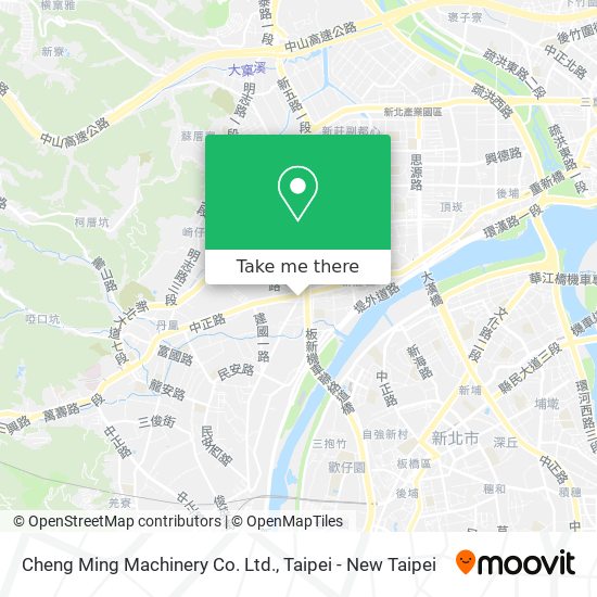 Cheng Ming Machinery Co. Ltd. map