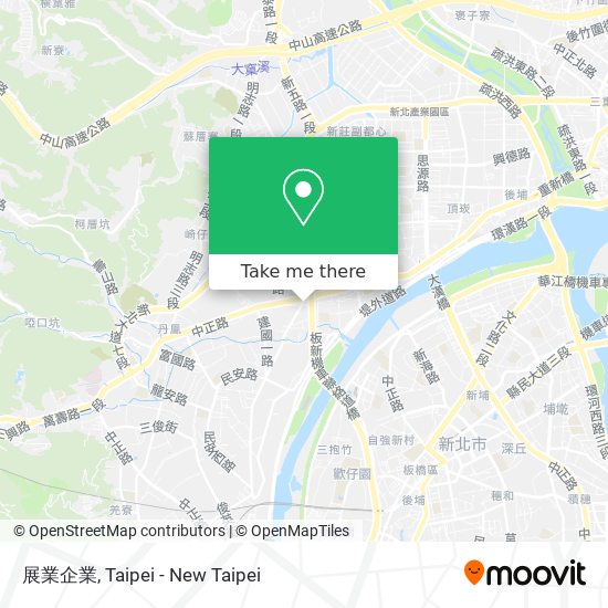 展業企業 map