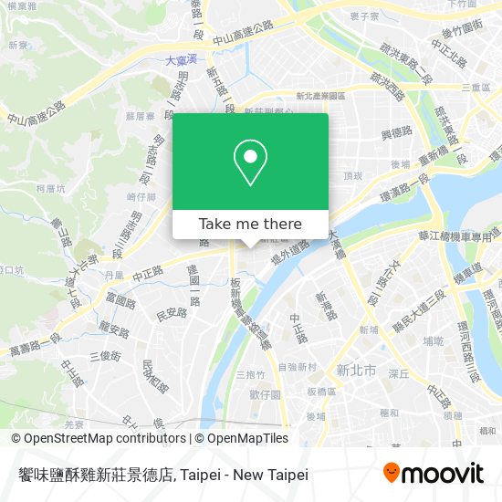 饗味鹽酥雞新莊景德店 map