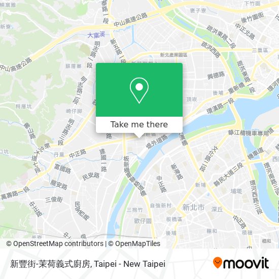 新豐街-茉荷義式廚房 map