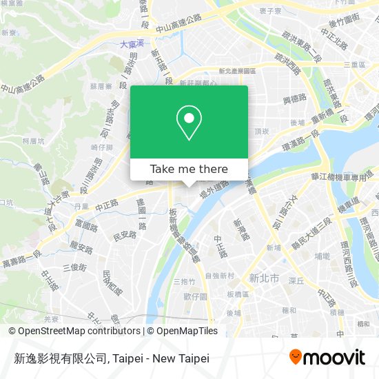 新逸影視有限公司 map