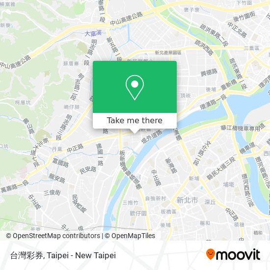 台灣彩券 map