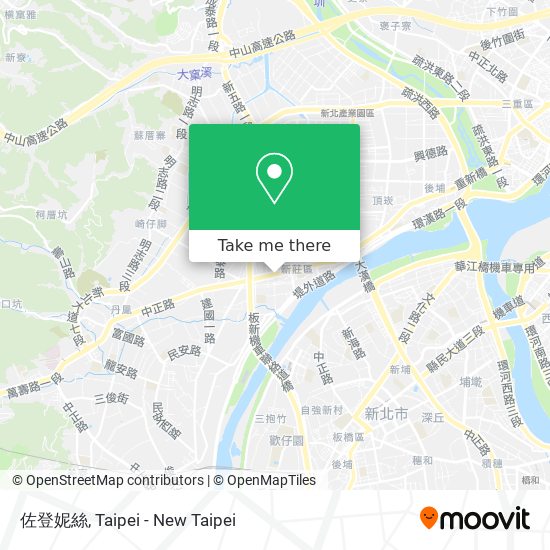 佐登妮絲地圖