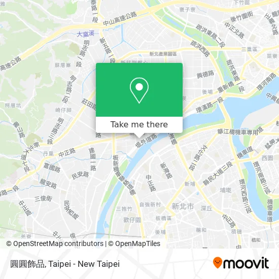 圓圓飾品 map