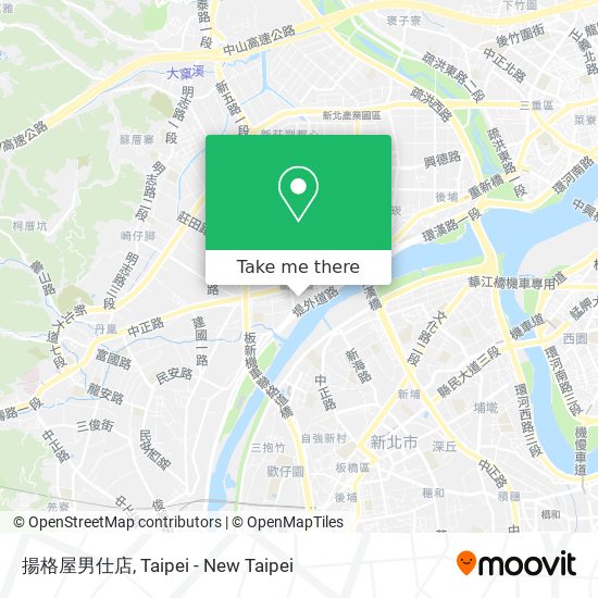 揚格屋男仕店 map