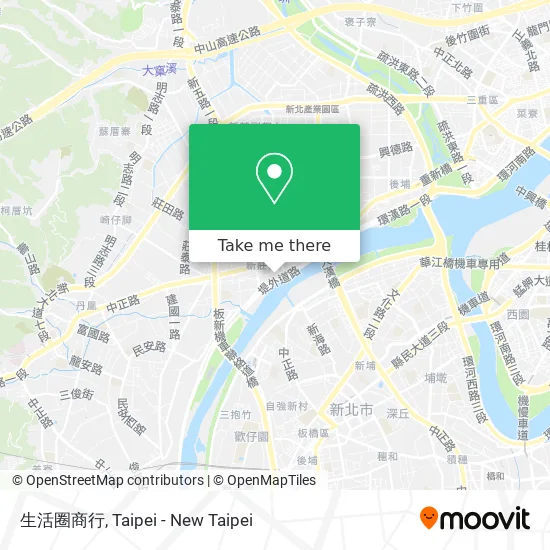 生活圈商行 map