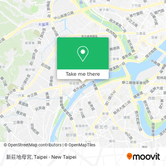 新莊地母宮 map