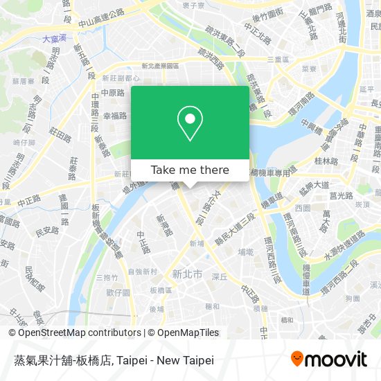 蒸氣果汁舖-板橋店 map