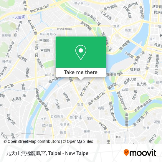 九天山無極龍鳳宮地圖