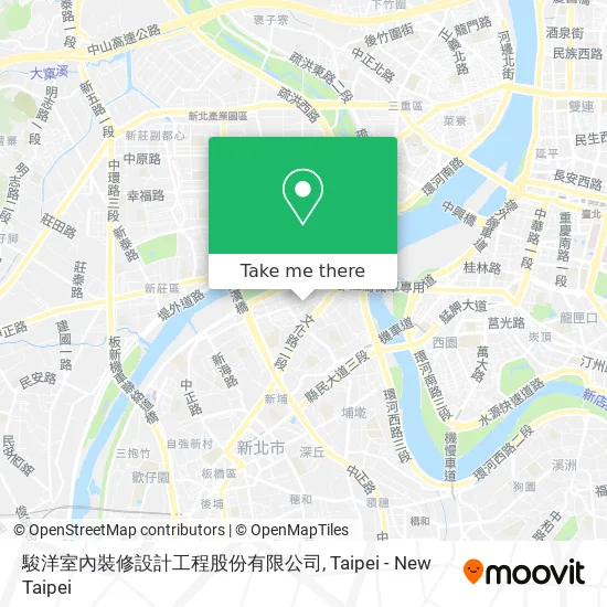 駿洋室內裝修設計工程股份有限公司 map