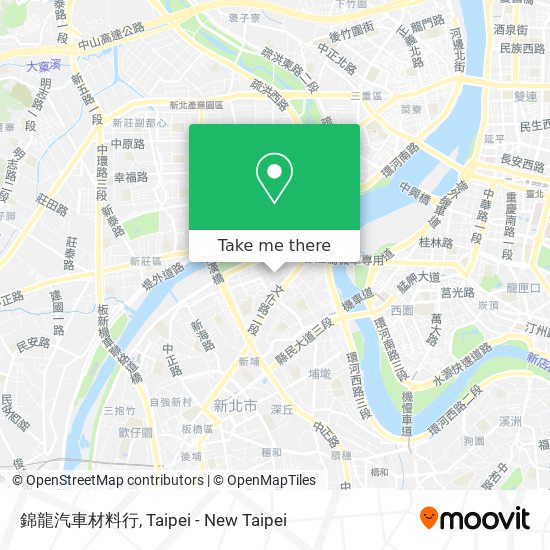 錦龍汽車材料行地圖