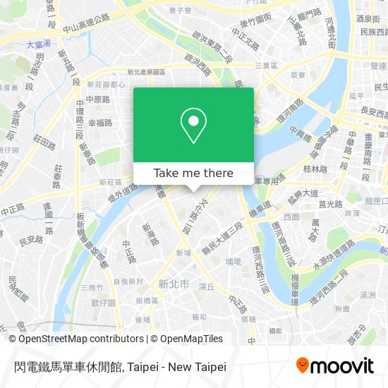 閃電鐵馬單車休閒館 map