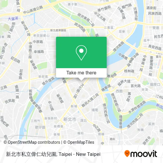 新北市私立偉仁幼兒園地圖