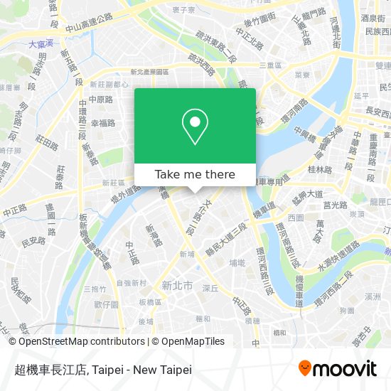 超機車長江店 map