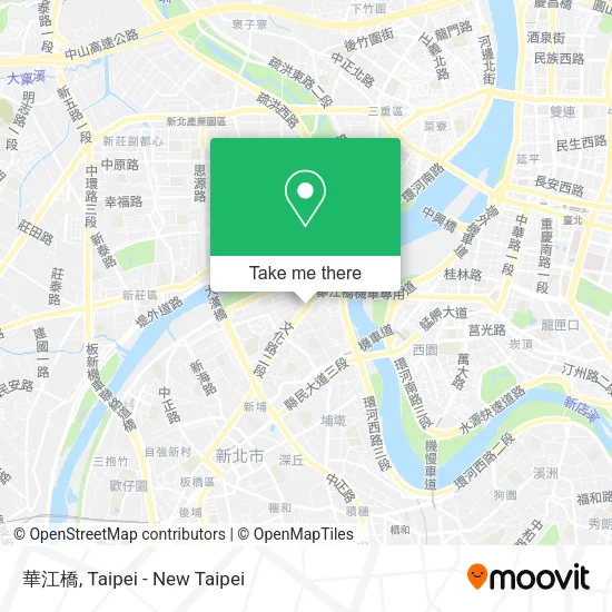 華江橋 map
