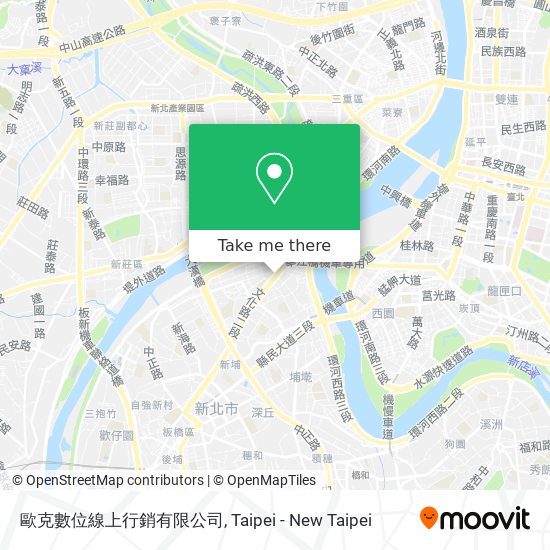 歐克數位線上行銷有限公司 map