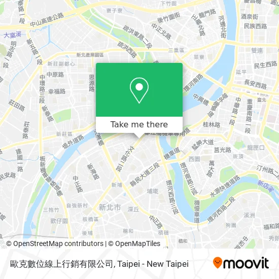 歐克數位線上行銷有限公司 map