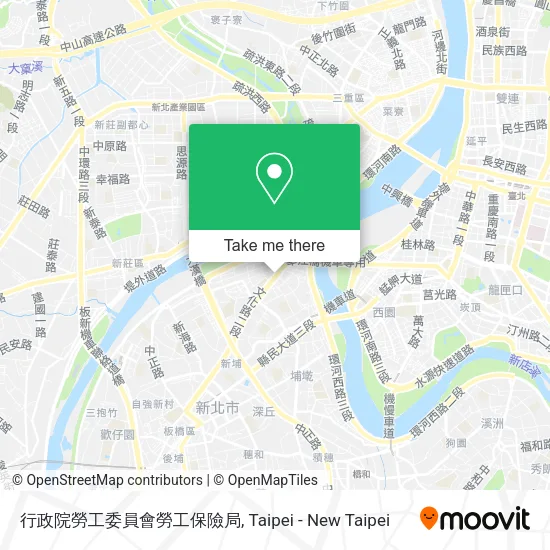 行政院勞工委員會勞工保險局地圖