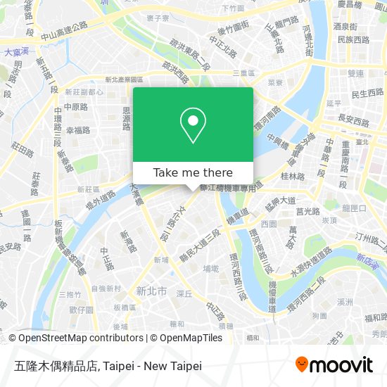 五隆木偶精品店 map