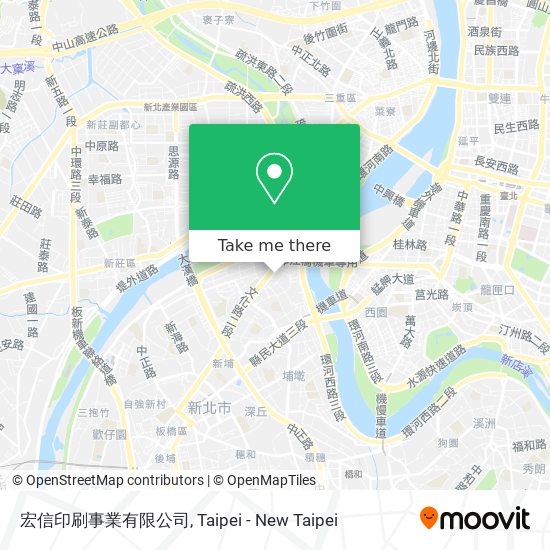 宏信印刷事業有限公司 map