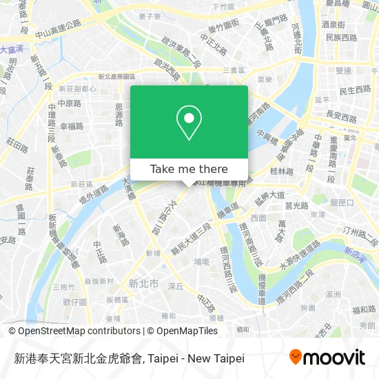 新港奉天宮新北金虎爺會 map