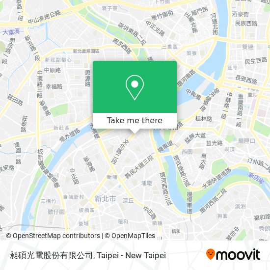 昶碩光電股份有限公司 map