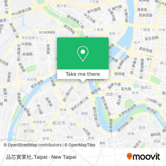 品芯實業社 map