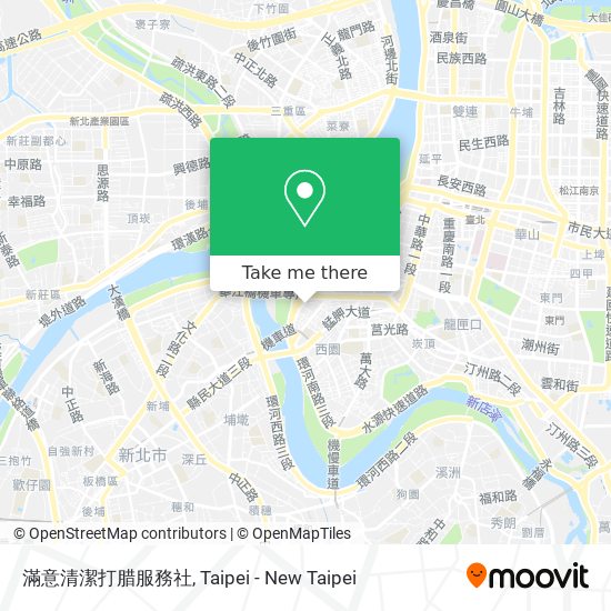 滿意清潔打腊服務社 map