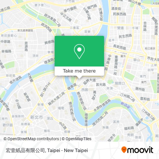 宏壹紙品有限公司 map