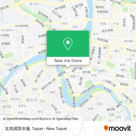 老萬國製本廠 map