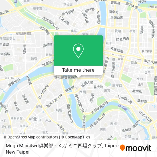 Mega Mini 4wd俱樂部 - メガ ミニ四駆クラブ map