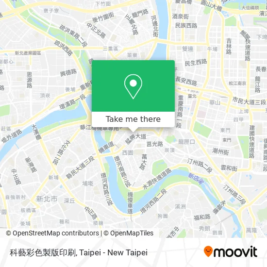 科藝彩色製版印刷 map