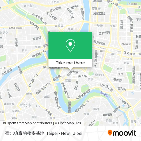 臺北糖廠的秘密基地 map