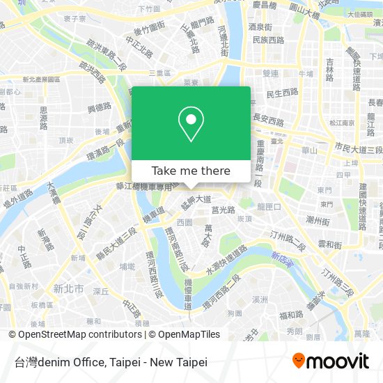 台灣denim Office map