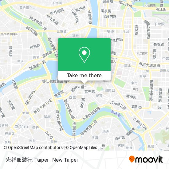 宏祥服裝行 map