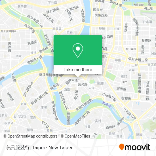 衣訊服裝行地圖
