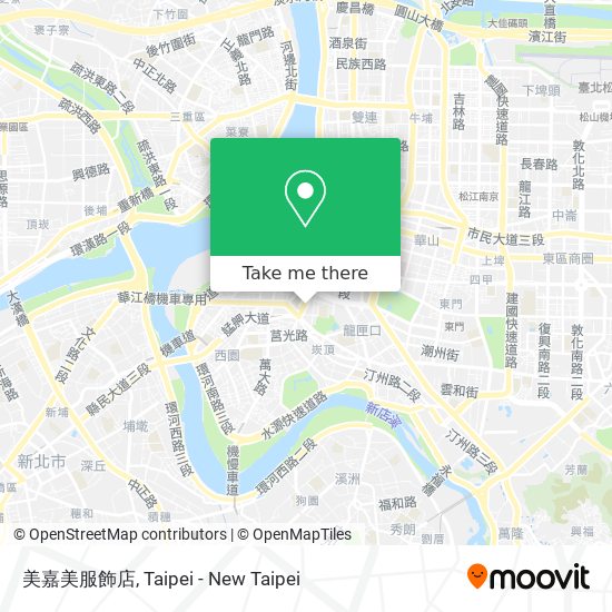 美嘉美服飾店 map