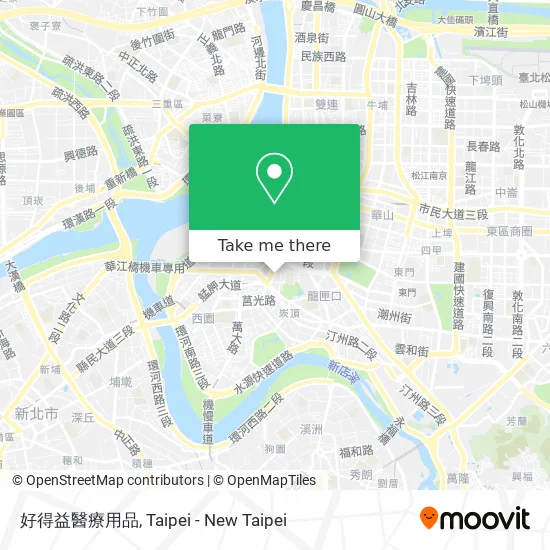 好得益醫療用品 map