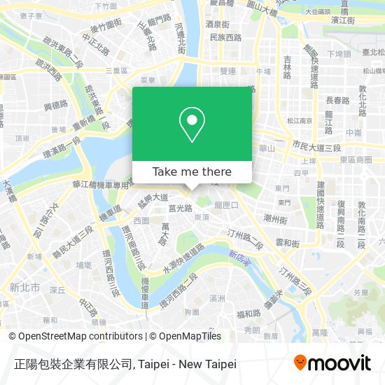 正陽包裝企業有限公司 map