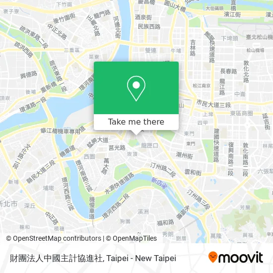 財團法人中國主計協進社 map