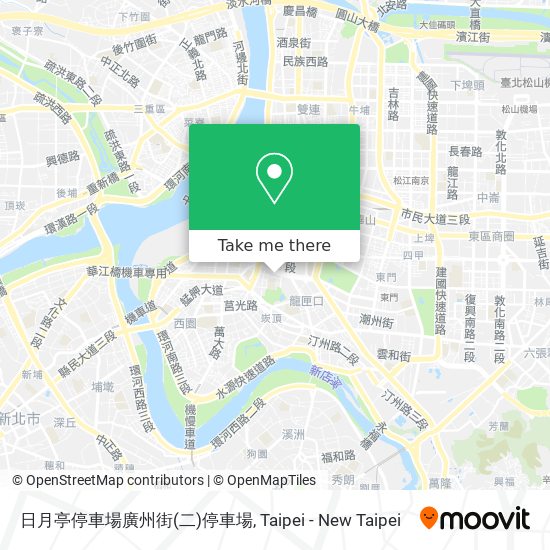 日月亭停車場廣州街(二)停車場 map