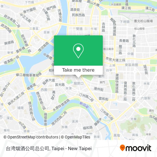 台湾烟酒公司总公司 map