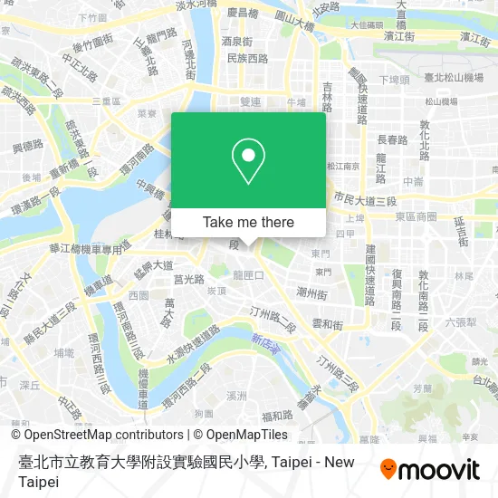 臺北市立教育大學附設實驗國民小學 map