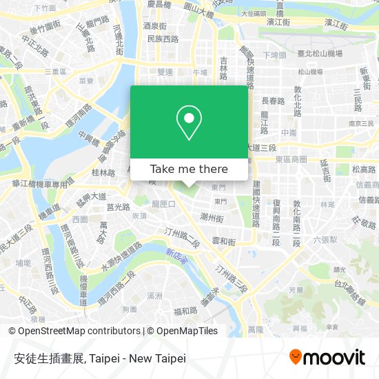 安徒生插畫展地圖