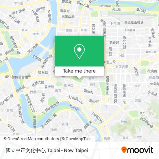 國立中正文化中心地圖