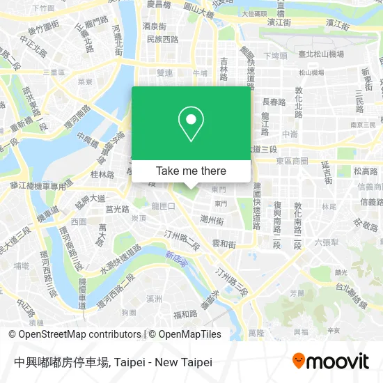 中興嘟嘟房停車場地圖