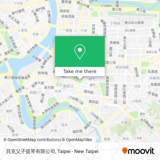 貝克父子提琴有限公司 map