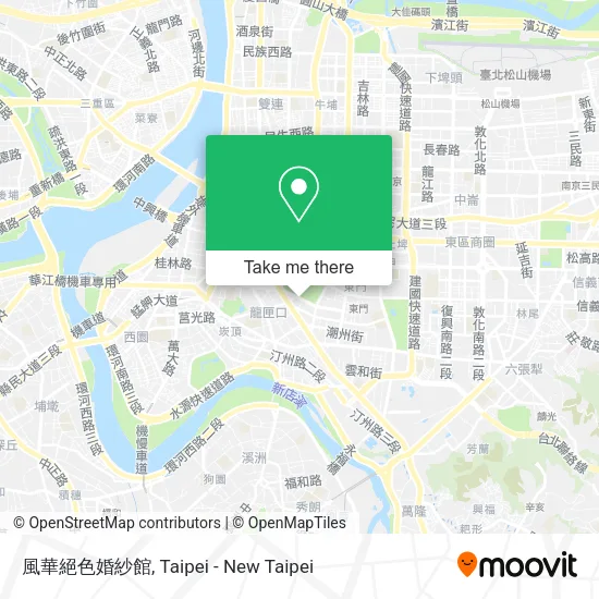 風華絕色婚紗館地圖
