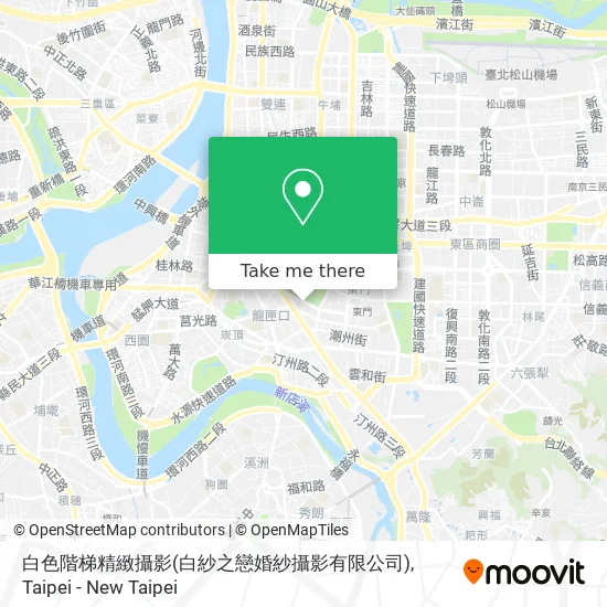 白色階梯精緻攝影(白紗之戀婚紗攝影有限公司) map