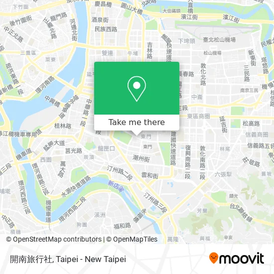 開南旅行社 map